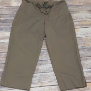 Jones NY Signature Olive Green Belted Pants